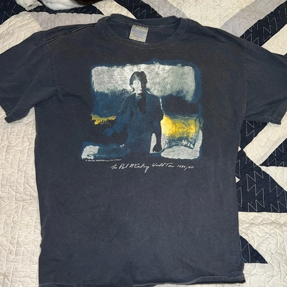 1989 1990 Paul McCartney World Tour T-shirt XL - Picture 2 of 5